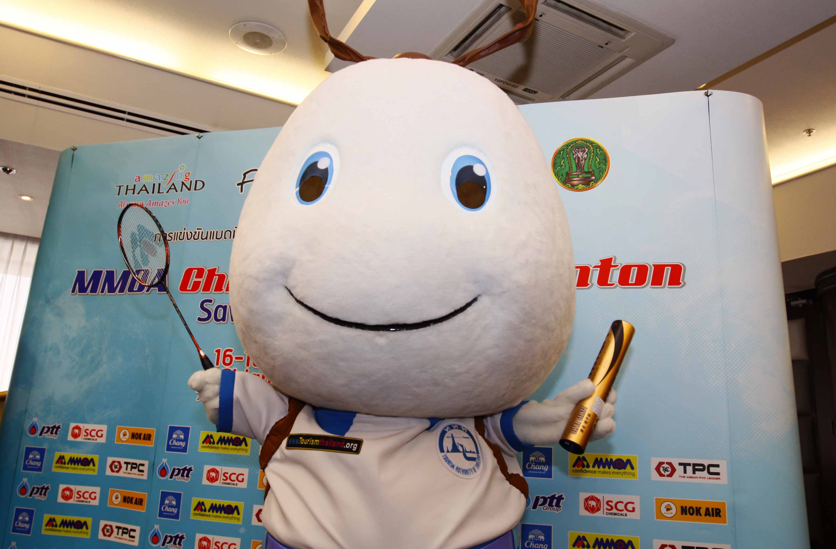 การแข่งขันแบดมินตันสมัครเล่นนานาชาติครั้งแรกของคนไทย MMOA Chiang Mai Badminton Sawasdee Cup 2012